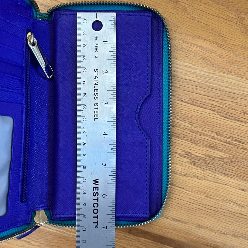 Talbots Leather Zip-Around Wallet - Picture 12 of 13